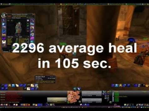 Priest Mana Efficency Greater Vs Flash Heal Wow Vanilla Youtube