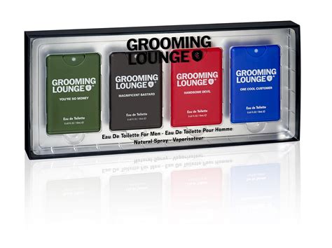 Mua Grooming Lounge Men S Fragrances 4 Piece Pocket Spray T Set Travel Cologne Sampler