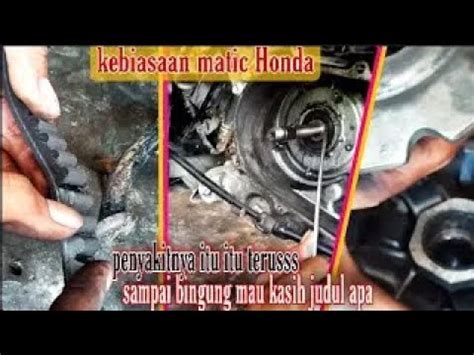 Cara Mengatasi Suara Bising Di Blok Samping Vario Penyakit Langganan