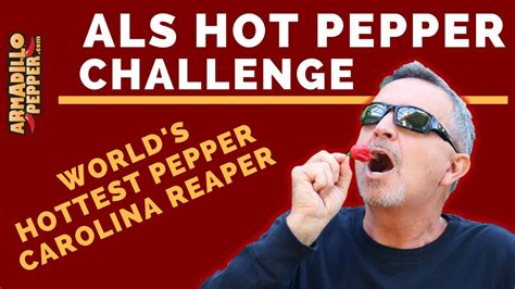 Als Hot Pepper Challenge Eating A Carolina Reaper Pepper World S Hottest Pepper Youtube