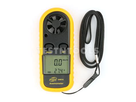 Measuring Wind Speed Anemometer Benetech Digital Anemometer