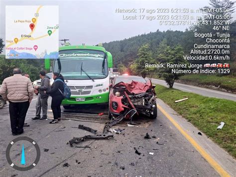 Atención Crisanto Ochoa El Alcalde De Toca Se Accidentó Esta Mañana En La Vía A Bogotá