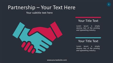 Business Partnership Powerpoint Template