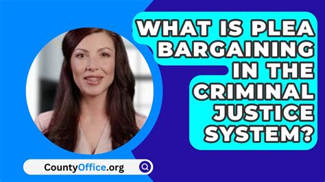 What Is Plea Bargaining In The Criminal Justice System Youtube