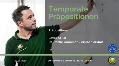 Temporale Präpositionen Erklärungen Beispiele Übungen