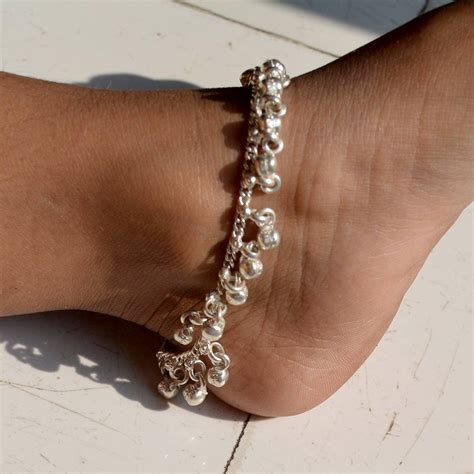 Baby Silver Payal Baby Balle Balls Anklet Size 6 7 Etsy