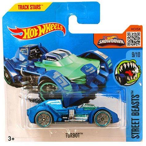 Vásárlás Mattel Hot Wheels Street Beasts Turbot kék Hot Wheels árak összehasonlítása Hot