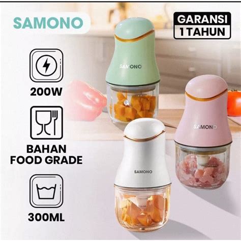 Jual Samono Food Chopper Sw Food Processor W Blender Daging