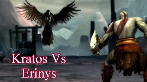 God Of War Ghost Of Sparta Kratos Vs Erinys Boss Fight Fps