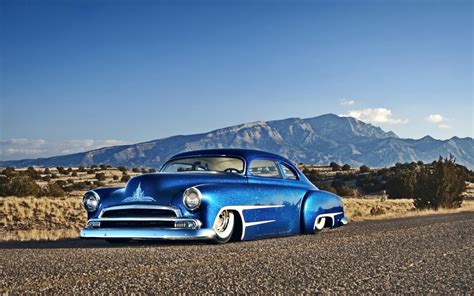 Chevy Chevrolet Classic Car Hot Rod Rods Lowrider Retro Custom Free Hd Desktop Wallpaper