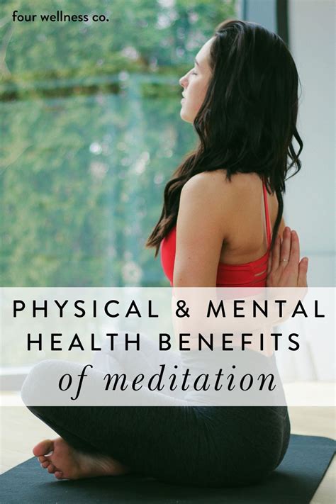 Benefits Of Meditation How To Do It Four Wellness Co Artofit