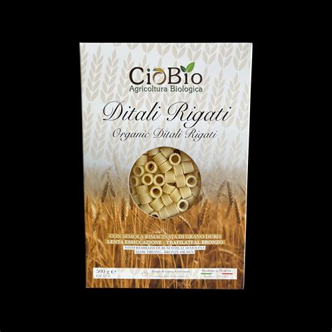 CioBio Ditali Rigati Biologica Pasta Walmart