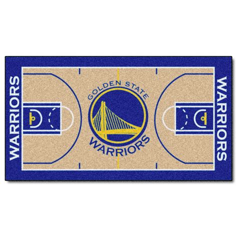 Free Shipping NBA Golden State Warriors NBA Court Runner 24x44