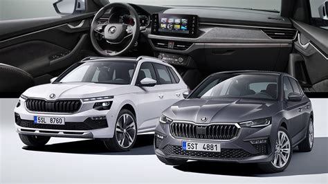 Skoda Scala And Kamiq Facelift Debut With Mild Visual And Tech