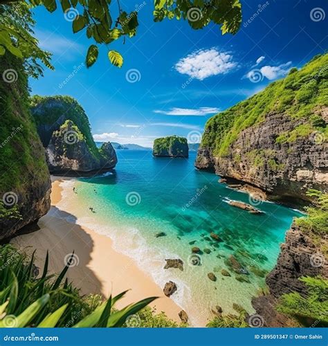 Paulo S Hidden Gems: Secluded Beach and Charming Village Stock