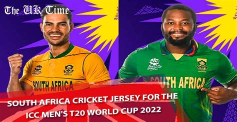 South Africa Cricket Jersey for the ICC Men's T20 World Cup 2022 | The ...