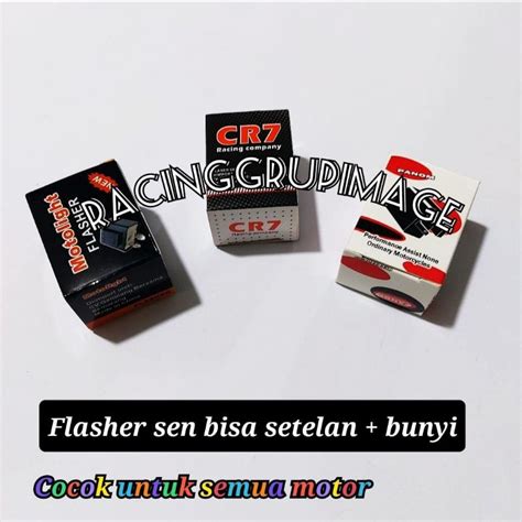 Jual Flasher Flaser Lampu Sein Cr Original Flasher Bunyi Setelan Bisa