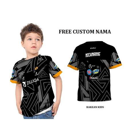 Jual Baju Kaos Tshirt Jersey Gaming Rrq New Home Esport Free