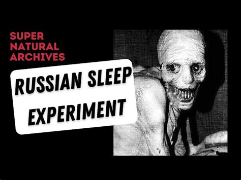 The Russian Sleep Experiment Real