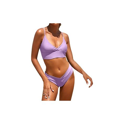 Lseeka Bikini Da Donna Costume Da Bagno Sexy Costume Da Bagno In Due