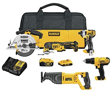 Dewalt Kit Combinado De Taladro Inal Mbrico De V Herramien