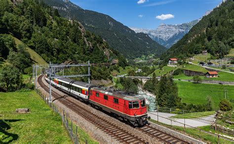 Re Der Sbb Zwischen Amsteg Und Gurtnellen