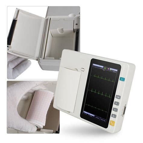 Carejoy Channel Lead Lcd Ecg Ekg Machine Ecg Color