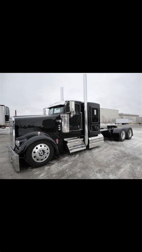 Kenworth W900 Flat Glass Kenworth Trucks Big Rig Trucks Kenworth