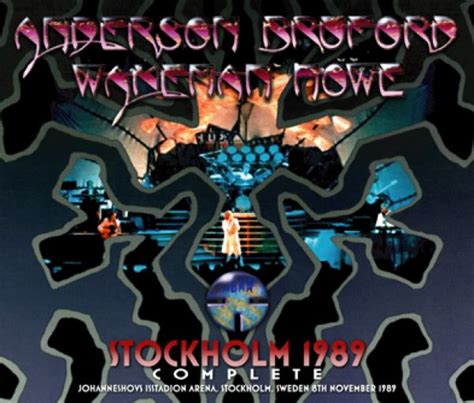 Anderson Bruford Wakeman Howe Stockholm 1989 Complete3cdr Navy Blue