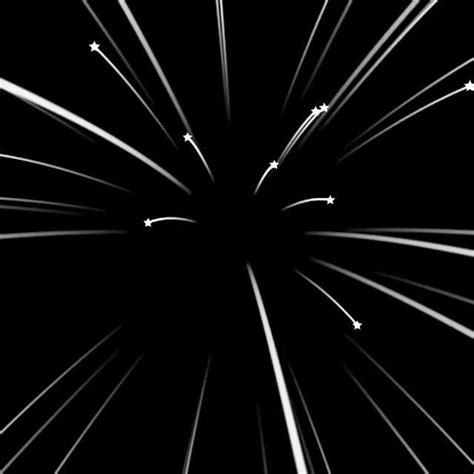 An Abstract Black And White Background With Lots Of Stars In The Center