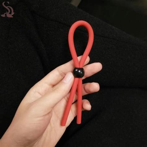 Oferta anillo de pene adulto de silicona con cierre ajustable erótico