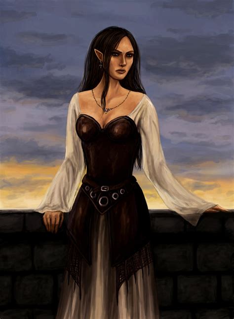 Half-elf by Aerenwyn on DeviantArt