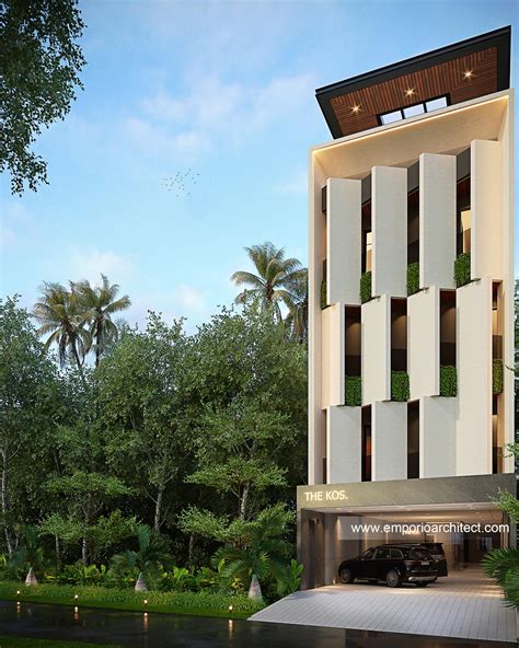 Desain Kost Modern Minimalis 5 Lantai Bapak Ahm Jakarta