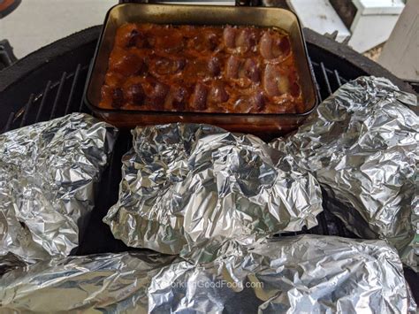 Kamado Joe Smoked Pork Ribs - Forking Good Food