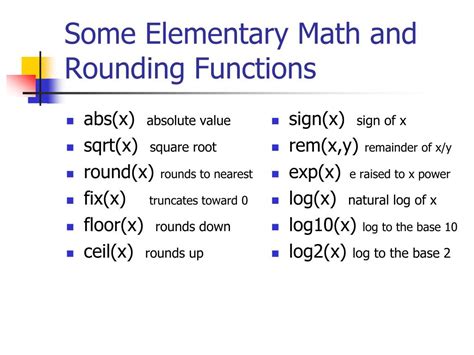 Ppt Chapter Review Built In Matlab Functions Powerpoint