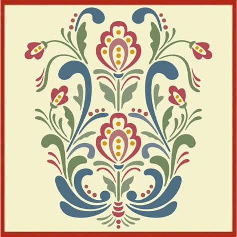 Beginner Rosemaling Patterns Free Norwegian Rosemaling Home Rosemaling Gallery Classes Contact ...