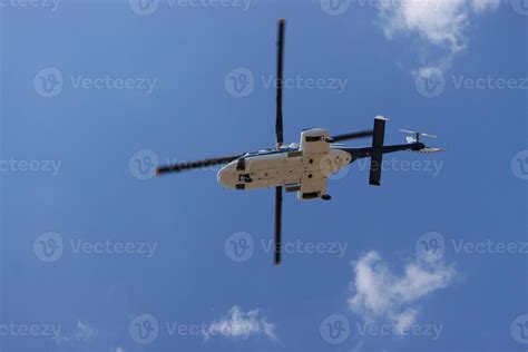 A white Helicopter 11149630 Stock Photo at Vecteezy