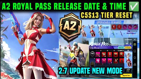 A2 ROYAL PASS REWARDS A2 ROYAL PASS RELEASE DATE PUBG 2 7 UPDATE