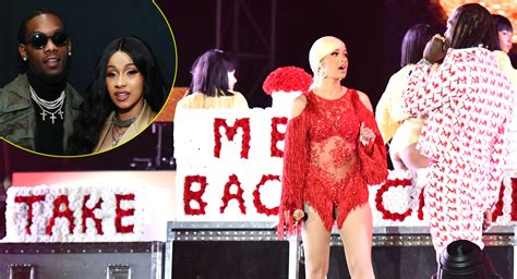 Cardi B Breaks Silence After Offset Crashes Her Performance To Try