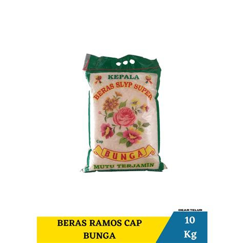 Jual Beras Ramos Cap Bunga Kg Shopee Indonesia