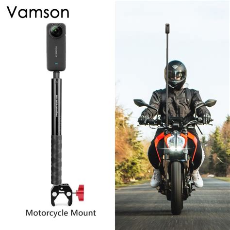 Vamson For Insta One X Motorcycle Rd Person View Invisible Selfie