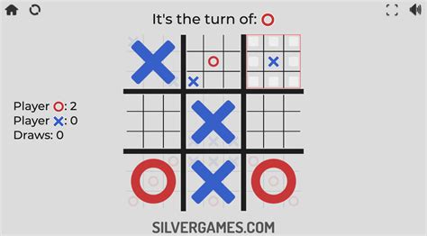 Ultimate Tic Tac Toe Play Online On SilverGames