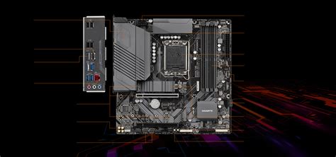 B660M GAMING X DDR4 Rev 1 X Key Features Motherboard GIGABYTE