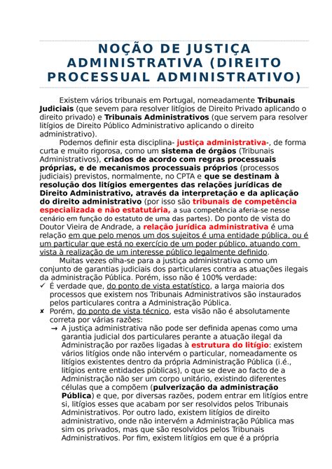 Apontamentos Frequencia Direito Administrativo Iii No O De