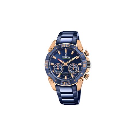 Montre Homme Connectée Festina Bike Connected Acier Bleu F20549 1