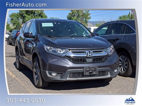 Pre Owned Honda Cr V Ex Awd Sport Utility In Boulder H