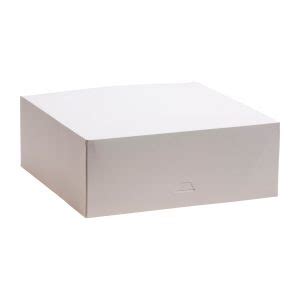 Caja Tarta Blanca Cart N X X Cm Dekora