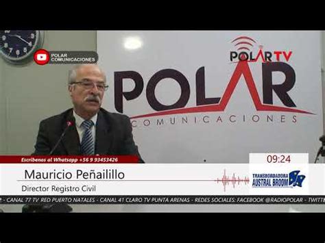 BuenosDiasRegión Mauricio Peñailillo Director Registro Civil 28 09