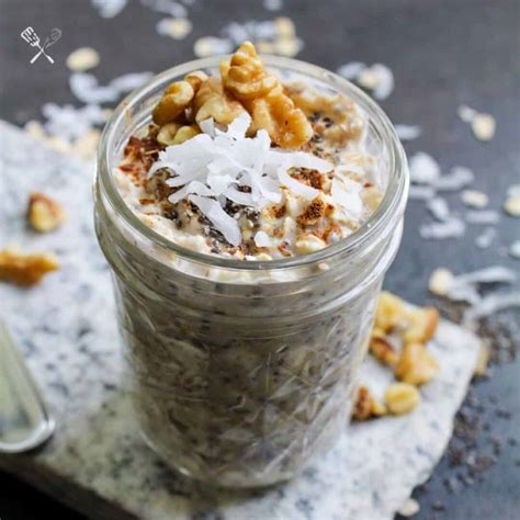 Best Coconut Overnight Oats Recipe For A Hearty Breakfast