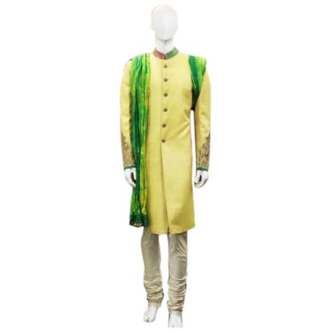 S And L 3 Piece Suit Mens Embroidered Sherwani At Rs 25000 Piece In New